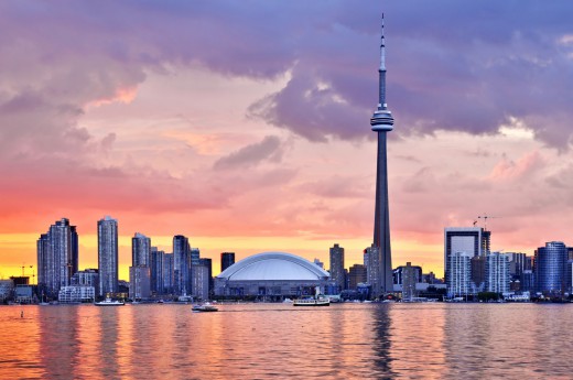 Toronto, čtvrté největší město v Kanadě 