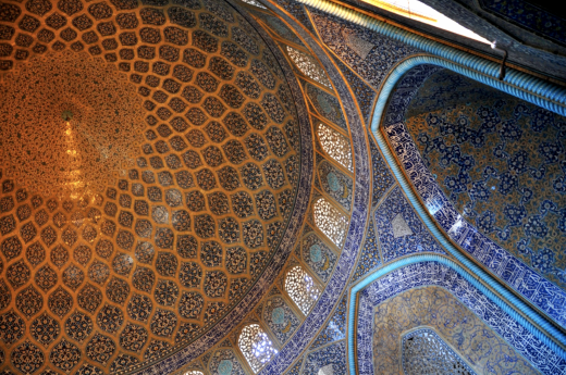 Mešita šejka Lotfolláha v Esfahánu patří k největším perlám Persie