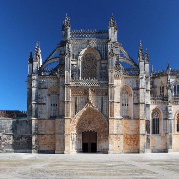 Impozantní klášter v Batalhe 