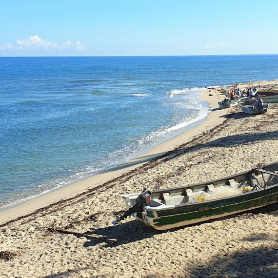 Pláž na poloostrově Nicoya