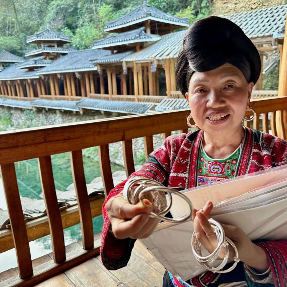 Setkání s lidmi z kmene Zhuang