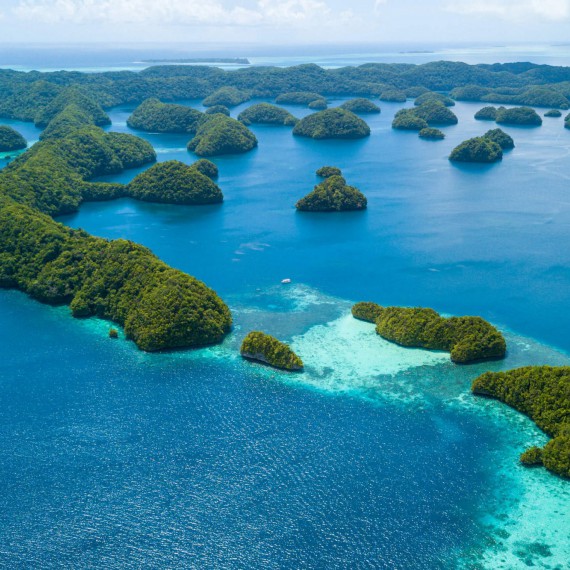 Odpočinek na tropickém ostrově Palau 