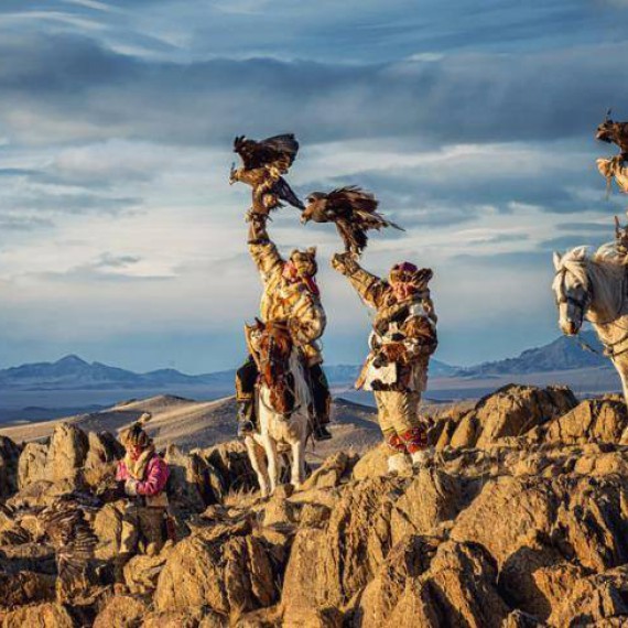 Mongolští Orlí lovci jsou poslední, kteří si ve skutečnosti udržují svou tradici