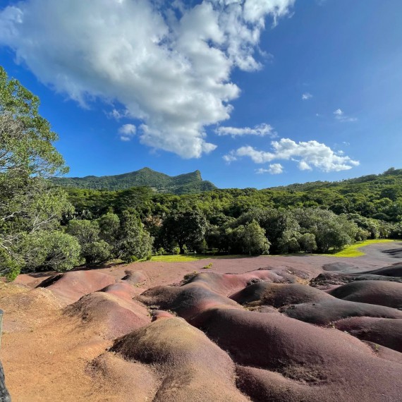 Duhové hory na Mauriciu 