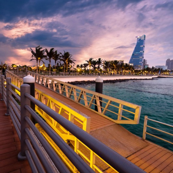 Náš základní hotel se nachází v nejkrásnější části Džiddy 