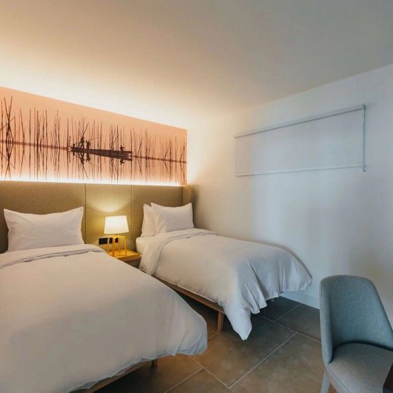 Pokoje v Radisson Blue na Arubě