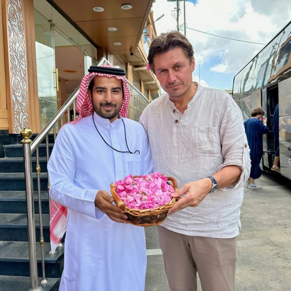 Taif je městem růží, ze kterých vyrábí exkluzivní voňavky