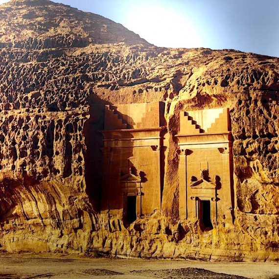 Skalní pouštní město Nabatejců 