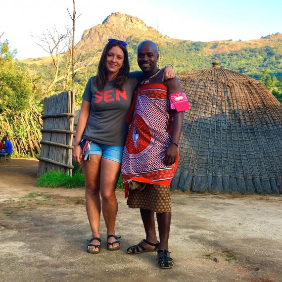 SEN v masajské vesnici 