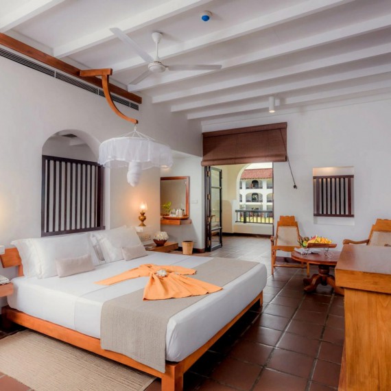 Interiér hotelu  a velmi příjemné pokoje 