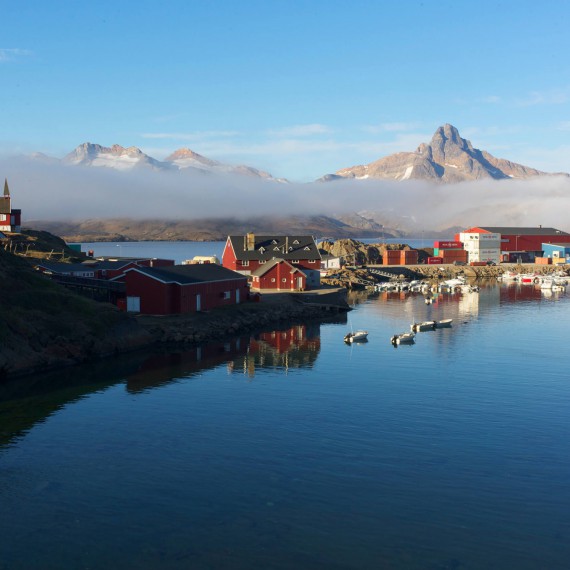 Scénické výhledy na Amassalik