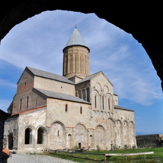 Klášter Alaverdi je největším v Kacheti