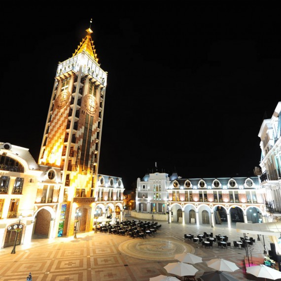 Noční Batumi má své kouzlo