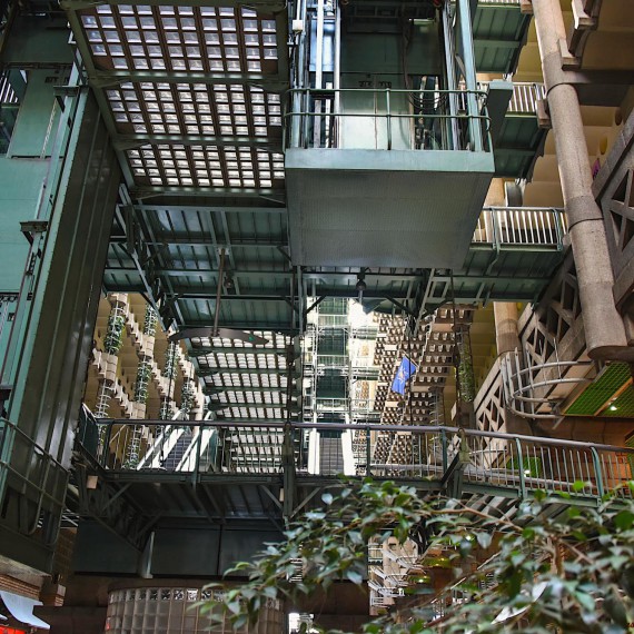 Nákupní centrum  Eastgate Centre v Harare 