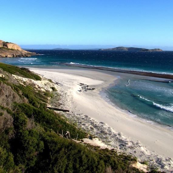 Nekonečné pláže na západním pobřeží Austrálie