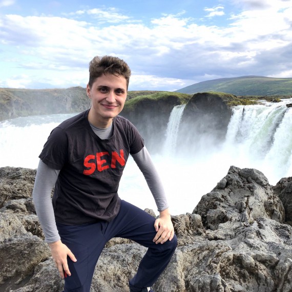 SEN a Božské vodopády Godafoss