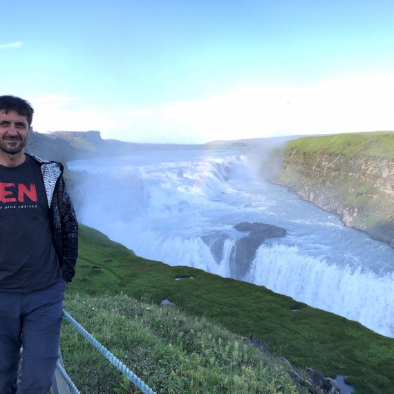 SEN a Gullfoss