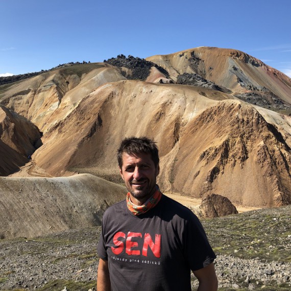 SEN v Landmannalaugar