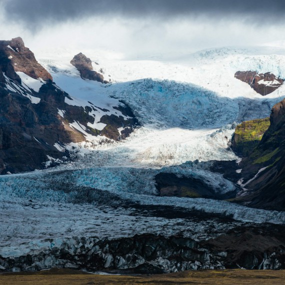 Pod největším ledovcem Evropy - Vatnajokull