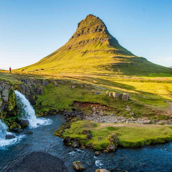 Kirkjufell je nejfotografovanější horou Islandu