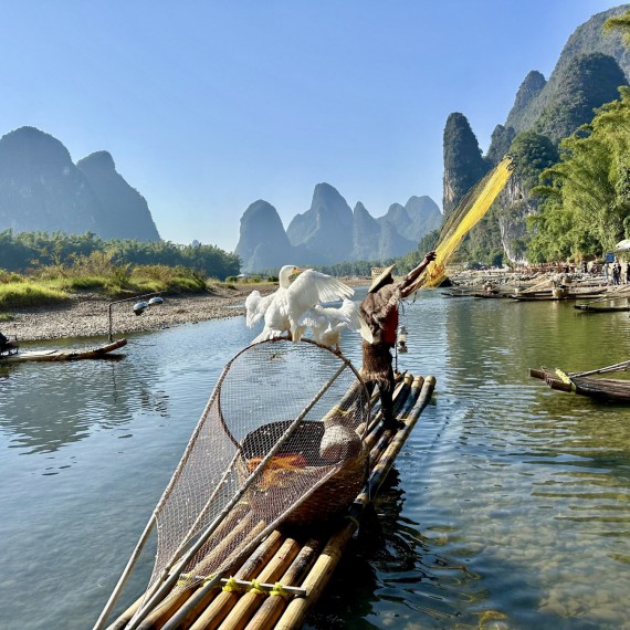 Krásné historické centrum rybářské vesničky 