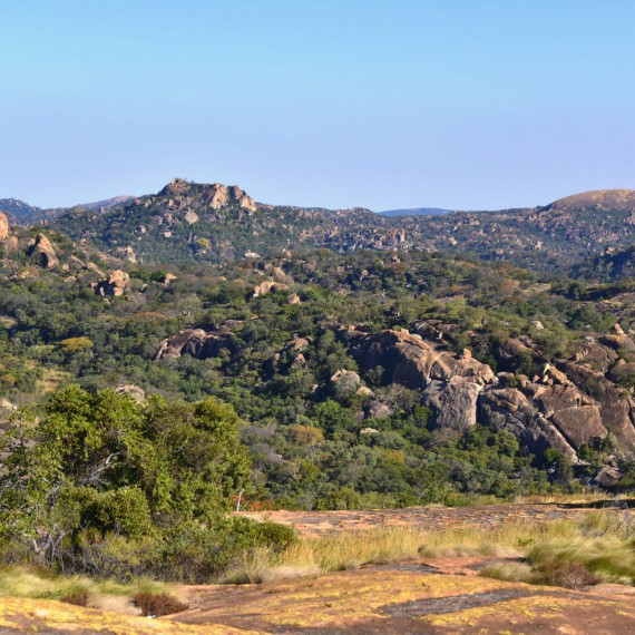 Pahorkatiny u města Masvingo