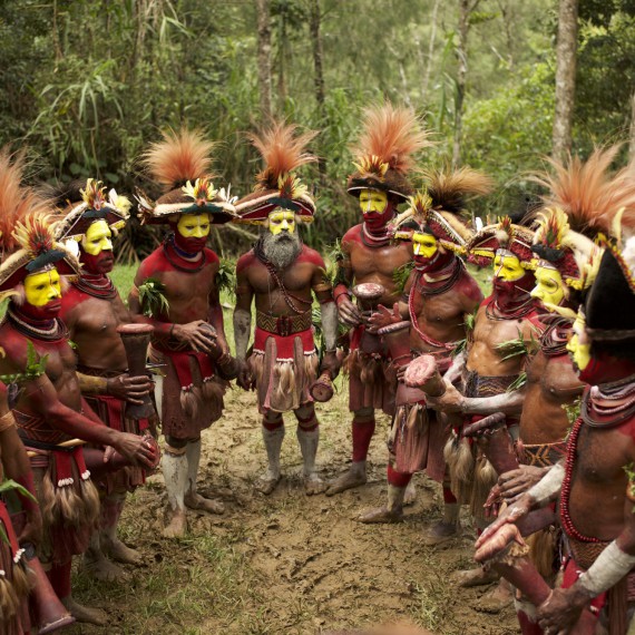 Tradiční kmenový tance 