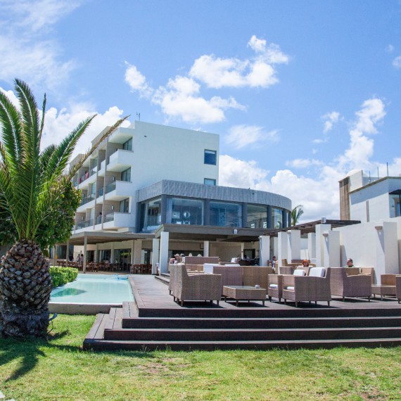 Rozlehlé společné prostory v hotelu Ixian Grand 