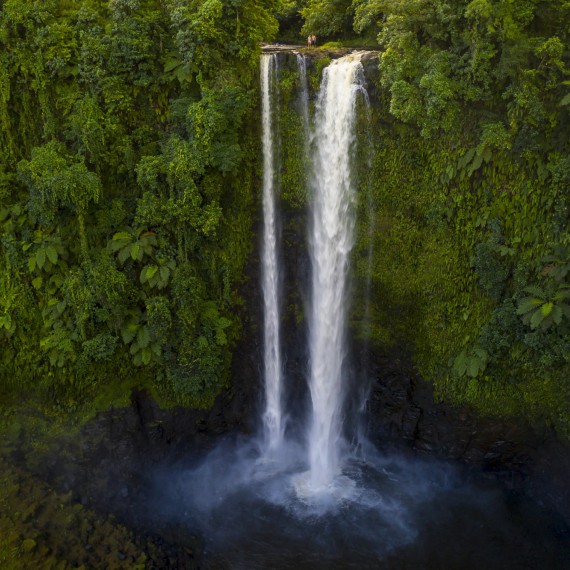 Vodopády na ostrově Samoa