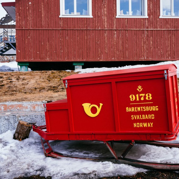 Poštovní sáně. Viděli jste už někdy něco takového?