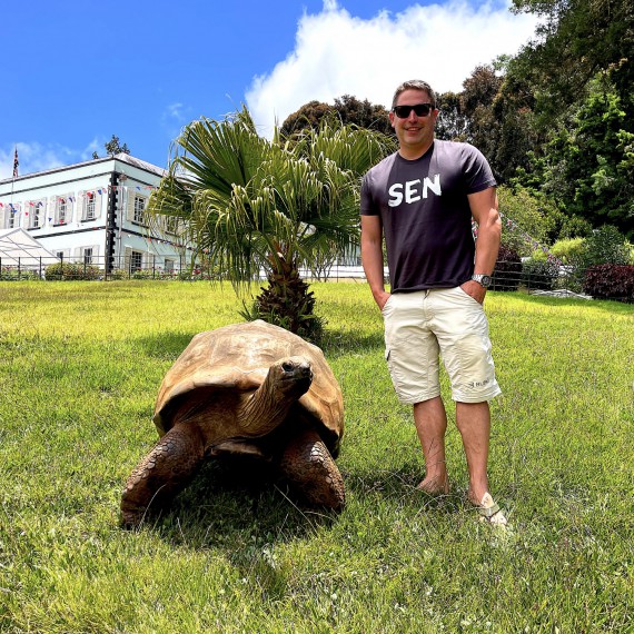 SEN na ostrově Svatá Helena