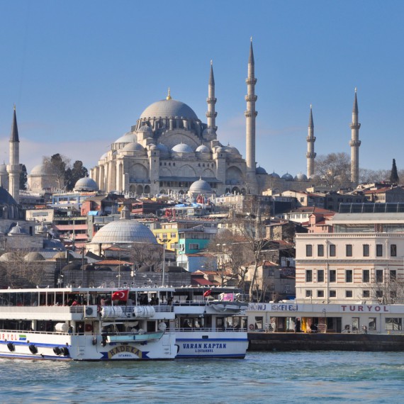 Mešita sultána Suleymana v Istanbulu 