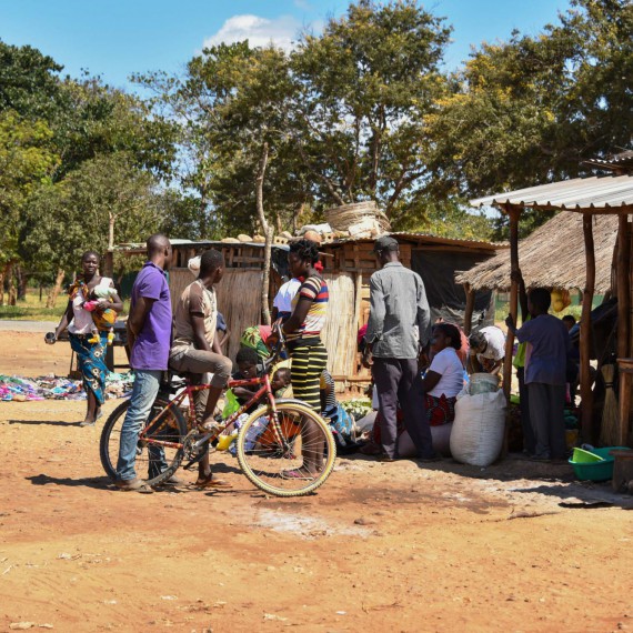 Setkání s místními v Zimbabwe 