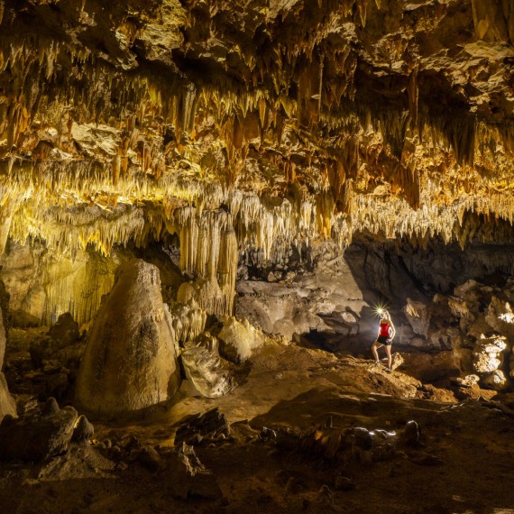 Vánoční ostrov nabízí obrovskou spleť jeskyň