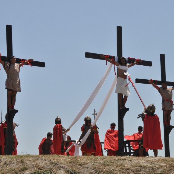 Máme VIP lístky. Slavné ukřižování Krista uvidíme na vlastní oči
