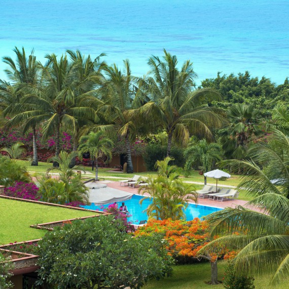 Odpočinete si v prostorách hotelové zahrady