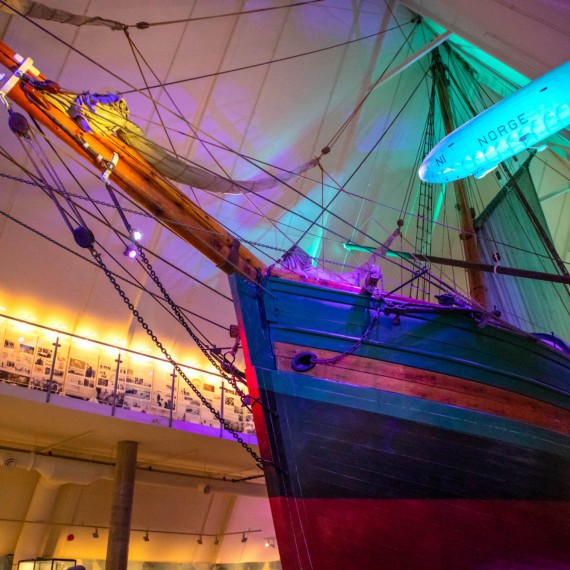 Poznáte Fram muzeum - výstavu polárních výprav