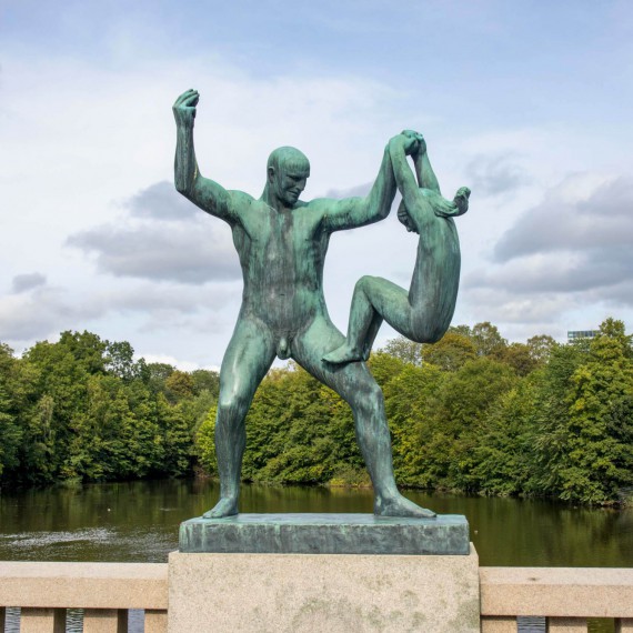 Obdivovat sochy budete v norském parku Vigeland