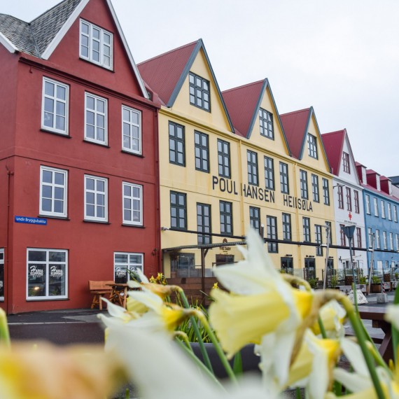 Pohled na přístav Thorshawn