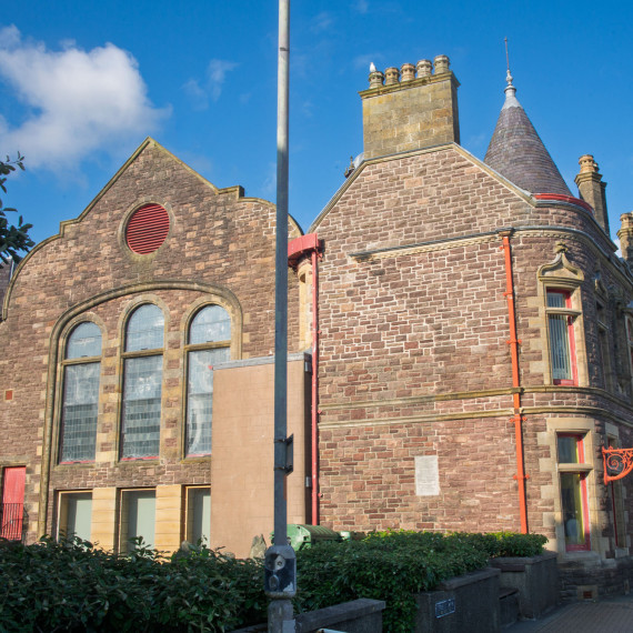 Radnice ve Stornoway sídlí v krásné historické budově.