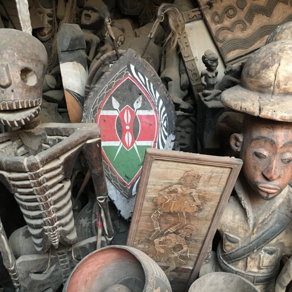 Typické výrobky místních kmenů