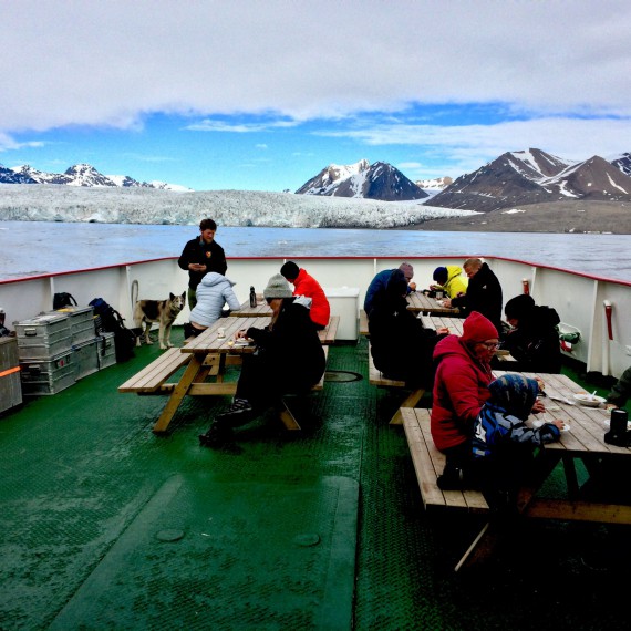 Během plavby se můžete občerstvit.