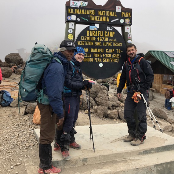 U vstupu do našeho base campu