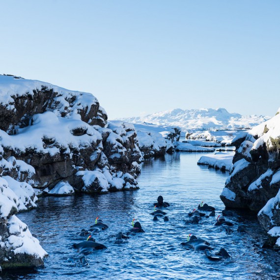 Potápění na Islandu, unikátní zážitek 