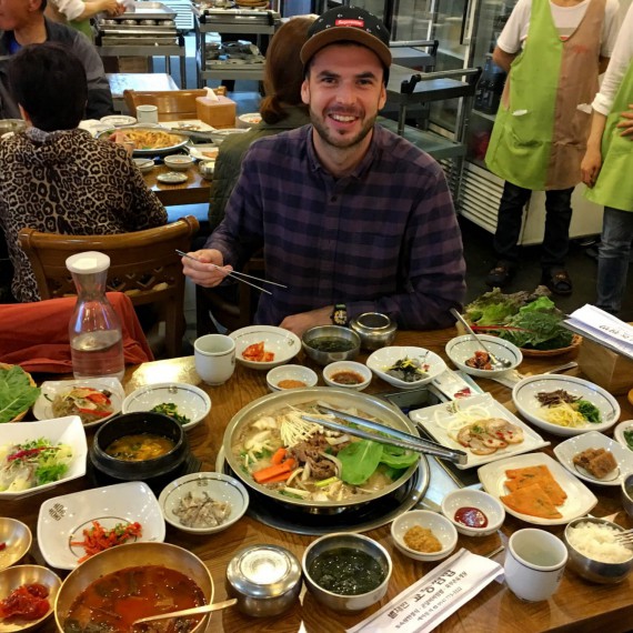 Jihokorejské gastronomické hody