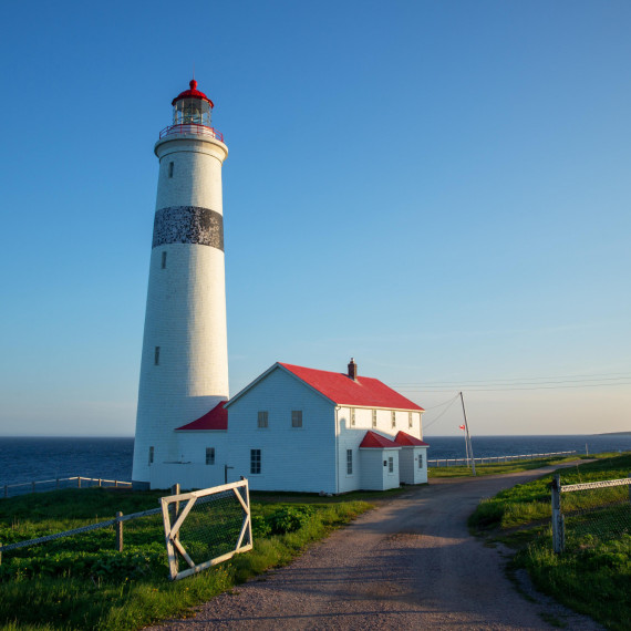 Maják na Point Amour v hyperexotickém Labradoru. 