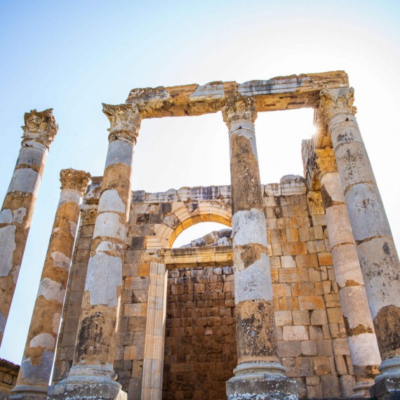 Nádherný chrám Gens Septimia.