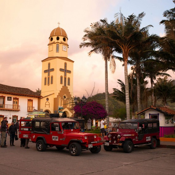 Nejkrásnější městečko Kolumbie-Salento
