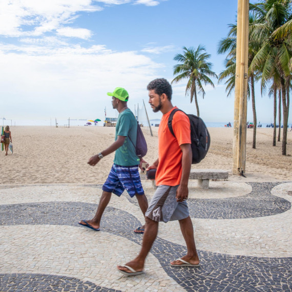 Vlny Copacabany. Už se cítíme jako praví Cariocas.