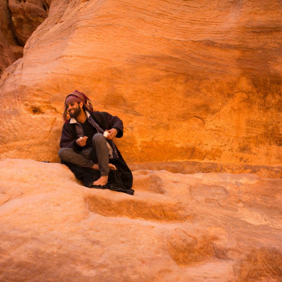 Setkání s místními Beduíny